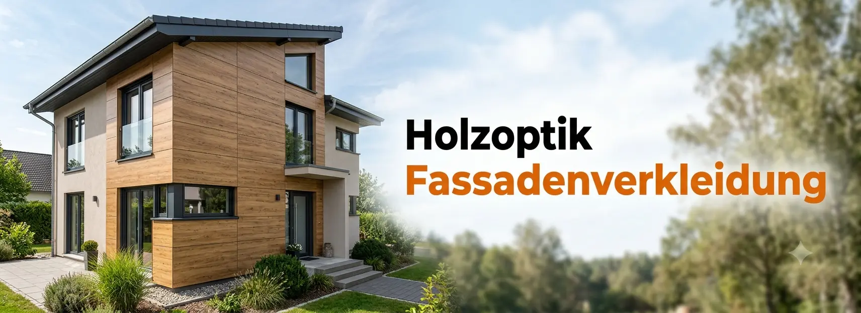 Fassaden Holzoptik