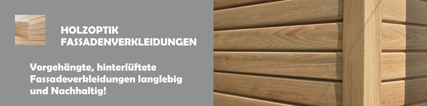 Fassaden Holzoptik